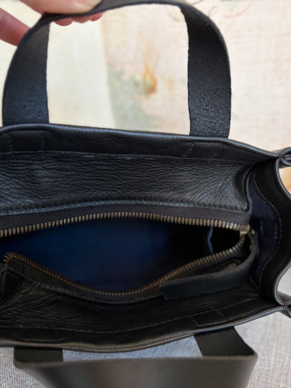 Parker Thatch Micro Mimi Black Leather Bag - Rare & Discontinued - Picture 4 of 5